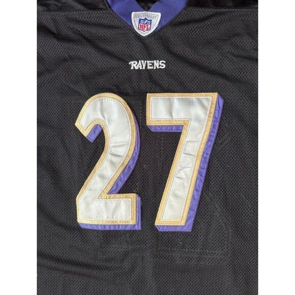 Baltimore Ravens Ray Rice #27 Reebok On Field Jersey Size 54 Black NFL - Picture 2 of 11